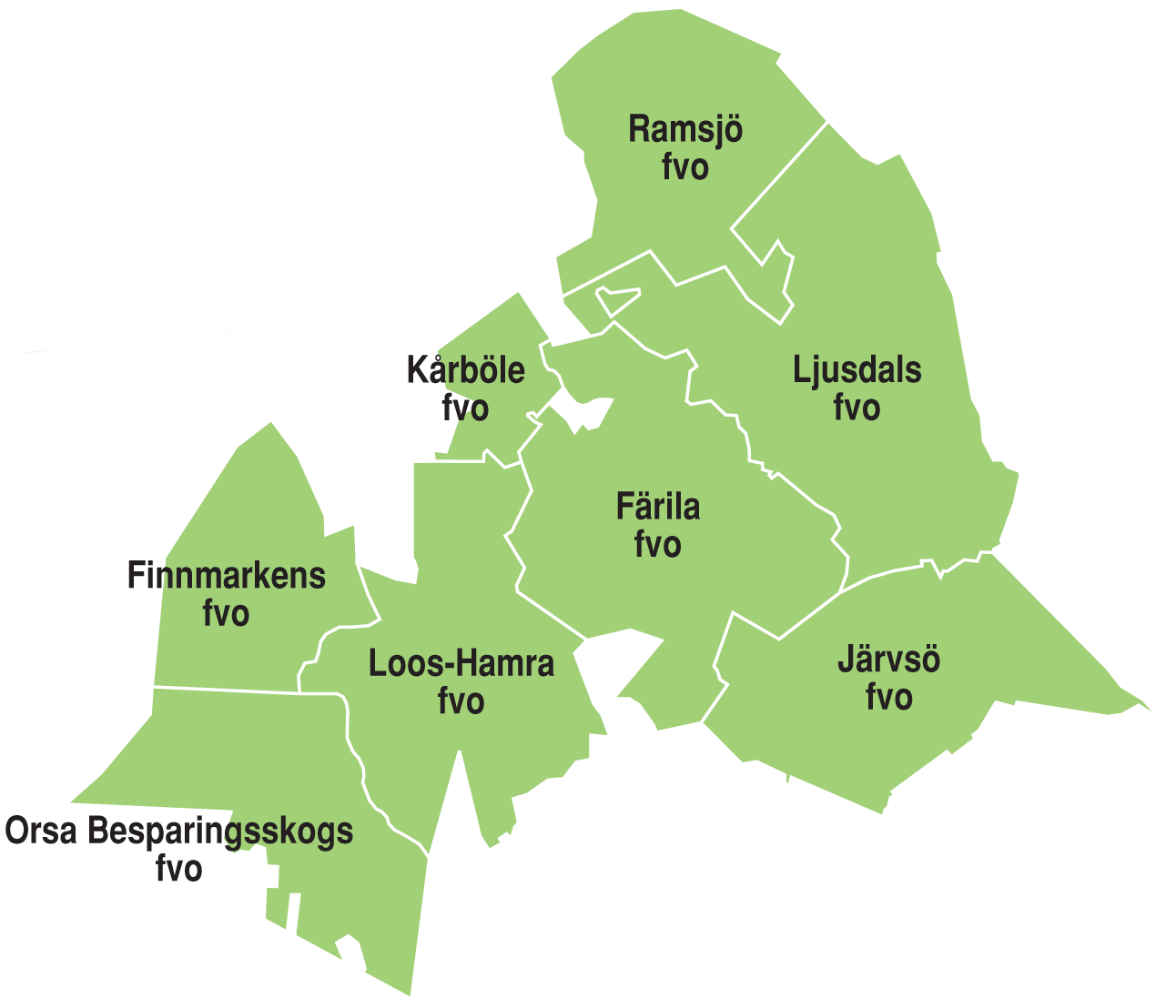 Karta Ljusdals Kommun | Karta 2020