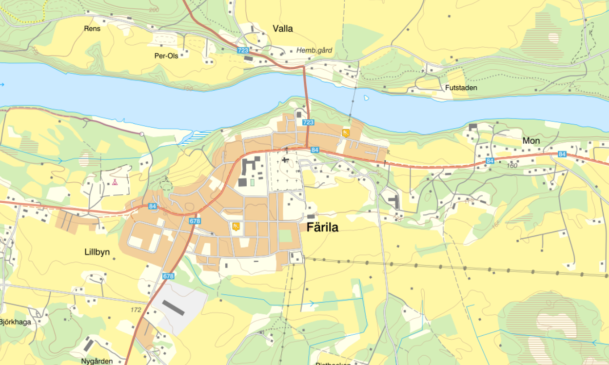 Lekplatser och parker i Färila via Kommunkartan - Ljusdals kommun