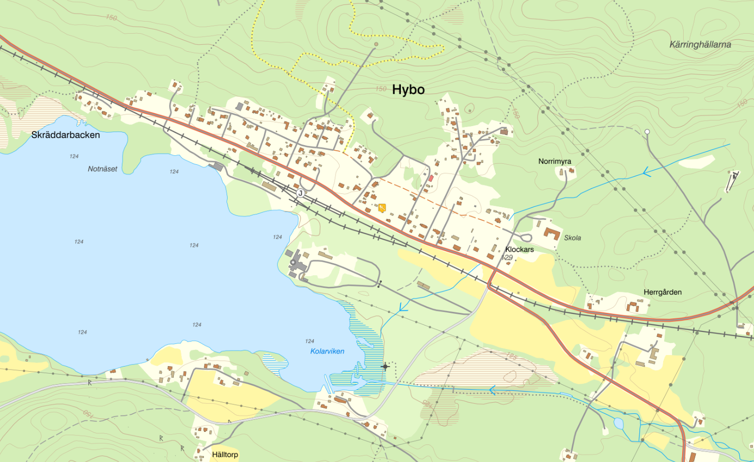 Lekplatser och parker i Hybo via Kommunkartan - Ljusdals kommun