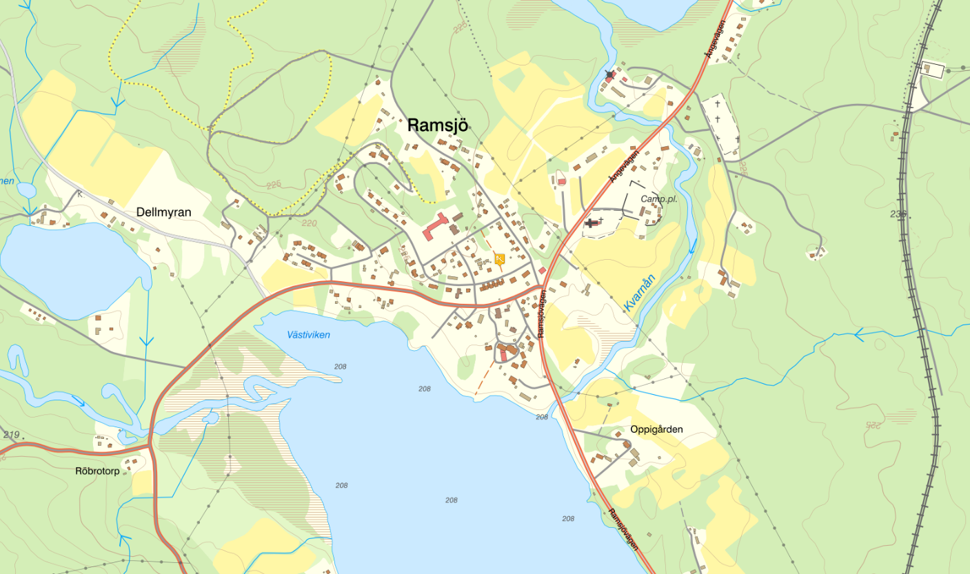 Lekplatser och parker i Ramsjö via Kommunkartan - Ljusdals kommun